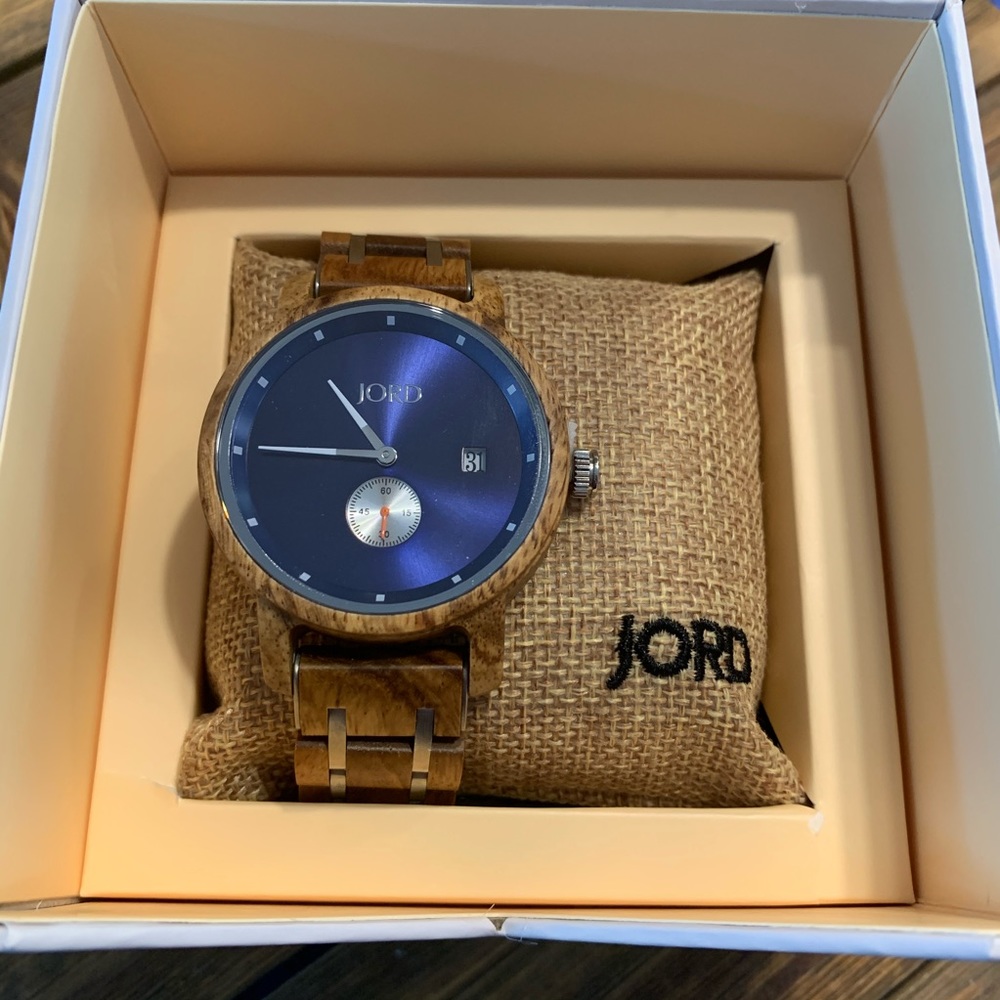 Men’s Jord Wood Watch *NWB Never Worn*
